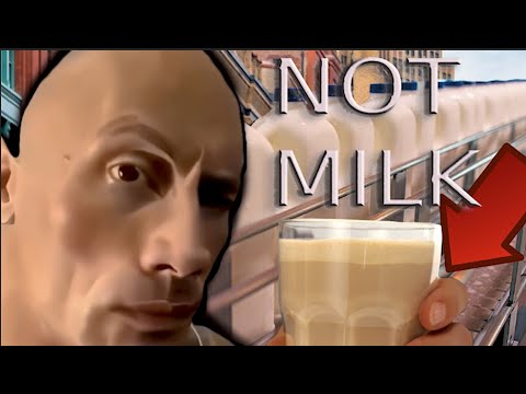 The Rock Drinks the Worlds Cleanest Milk