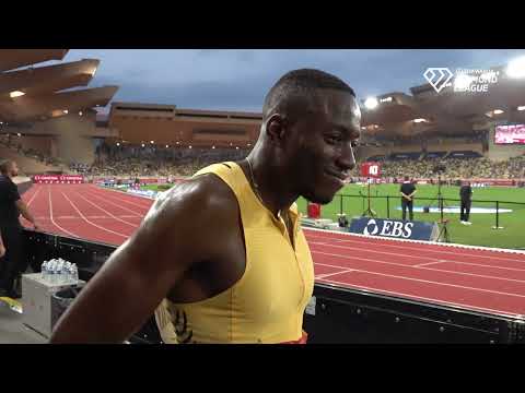 GRANT HOLLOWAY "Making sure I get the job done" wins 110M Hurdles | Monaco Diamond League 2024