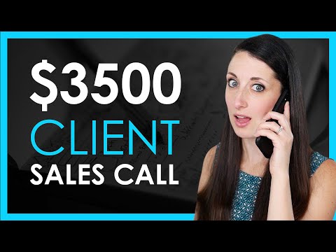 How to Do a Design Sales Call - Discovery Call Script with Client Role Play