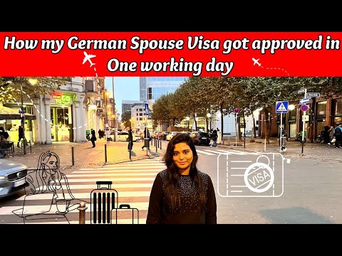 How I Got My German Spouse Visa Approved in 1 Day! ✨💼✅ | Visa process journey | Knowledge Sharing