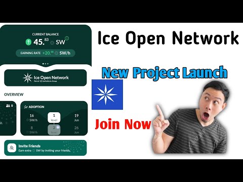 Ice Open network|  Ice network Tap to earn launch || Ice network New project launch