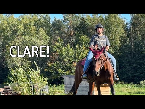 Clare NEW To Horseback Riding with Selah