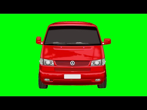 Latest green screen Red car video II green screen car video II Technical Fari