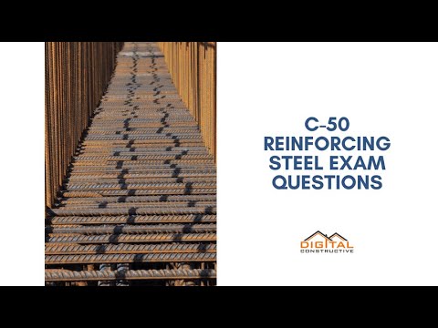 C-50 License - Sample Exam Questions - Reinforcing Steel Contractor's License in California!