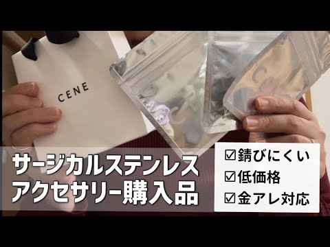 ［CENE］ピンキーが小指に入って歓喜したアラサー主婦のアクセサリー購入品/サージカルステンレス