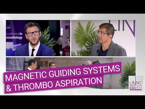 How will magnetic guiding systems help improve thrombo-aspiration?