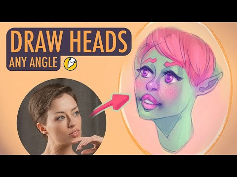 How to Draw Heads Beginner Tutorial 🤯