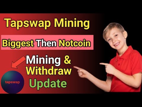 Tapswap withdrawal || Tapswap mining update || Tapswap connect solana wallet