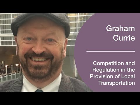 Graham Currie on competitive regulation and incumbent advantage in local passenger transport tenders