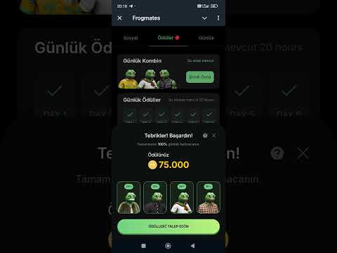 Frogmates Daily Combo 1 Eylül #telegram  #telegrambot  #hamsterkombat #muskempire