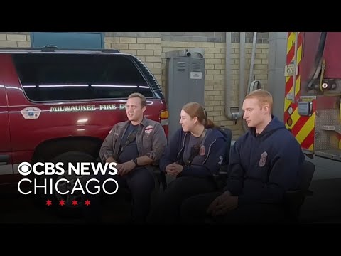 3 firefighter siblings spend Christmas working in same firehouse