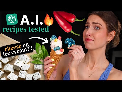 Are These WEIRD ICE CREAM RECIPES from A.I/ChatGPT Worth Trying or a WASTE OF TIME??