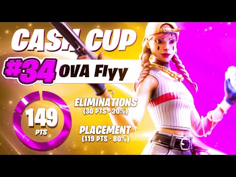 34TH PLACE FORTNITE SOLO CASH CUP 🏆 ($200)