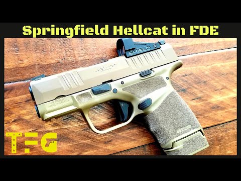 Springfield Hellcat OSP in Flat Dark Earth - TheFirearmGuy