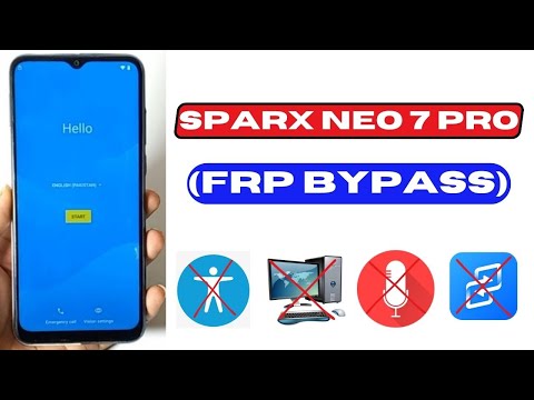 Sparx Neo 7 Pro FRP Unlock 2024  sparx neo 7 pro frp bypass