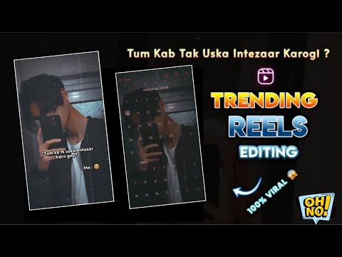 Tum Kab Tak Uska Intezaar Karogi Reels Editing | Calendar Scrolling Reels Editing | Trending Reels |