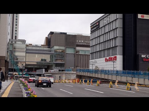 広島駅周辺　工事風景01