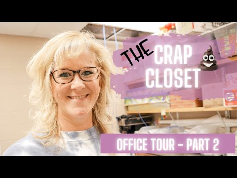 Office Organization: The CRAP Closet