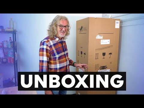 James May unboxes his custom James May fridge