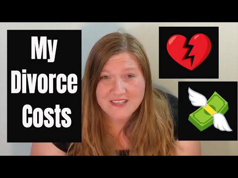 THE COST OF MY DIVORCE: See How We Had a Frugal Divorce - With Our Real Numbers!