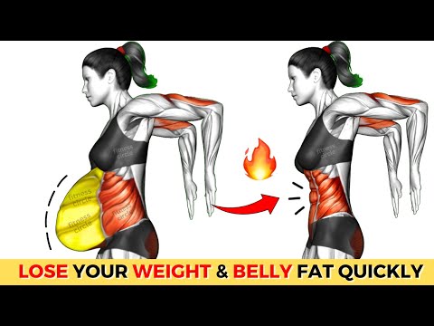 ➜30-Minute STANDING Workout To FLAT STOMACH | Best Standing Exercises To Burn Calories & Lose Weight