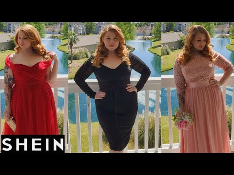 SHEIN Wedding Season | Plus Size Bridesmaid and Guest Dresses | #sayidoinshein