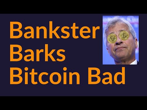 Bankster Barks Bitcoin Bad