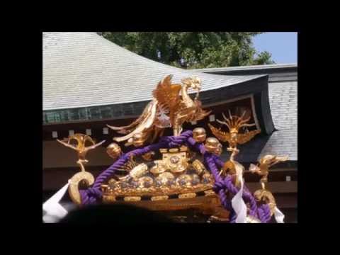 Japanese festival: Sanja Matsuri (三社祭), Asakusa, Tōkyō.