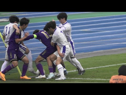 小ネタ《 コーナーフラッグ下での相手キープを裏から 》堀越 - 実践学園 東京B決勝【 ひとコマ 】