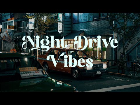 Night Drive Vibes 🚗 Japanese Lofi Mix for Nighttime Relaxation