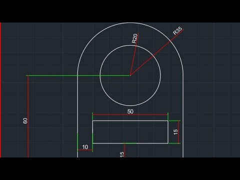 2D drawing in AutoCAD | 2d drawing of thin metal sheet Using AutoCAD