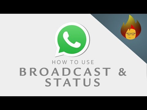 How to Create Group Chats, Broadcast, Send Files, Calls & Status | WHATSAPP