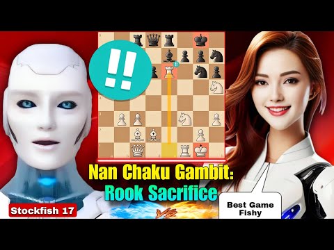 Stockfish 17 PLAYED A BRAND NEW Nan Chaku GAMBIT Against LeelaZero That Nobody Knows | Chess Gambit