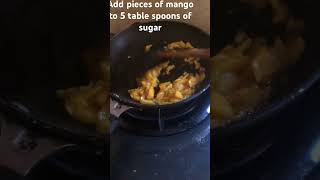 Delicious mango recipe