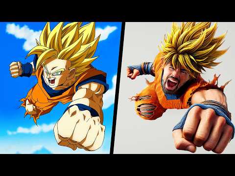 Trying Stunts From Dragon Ball Super IN REAL LIFE!!