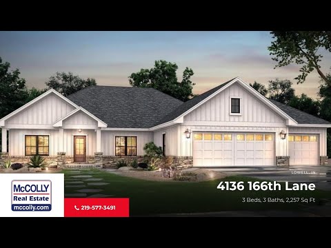 4136 166th Lane, Lowell, IN | MLS #542033 - McColly