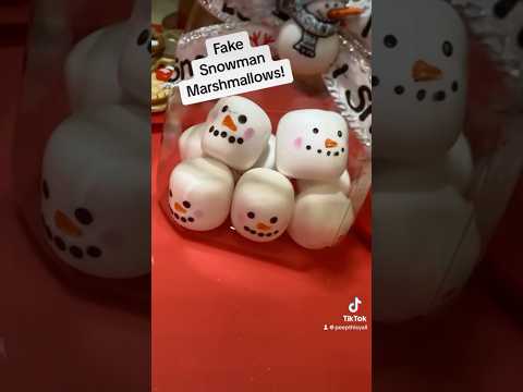 Let’s Fake Bake Snowman Marshmallows! #fakebake #christmas #peepthisyall