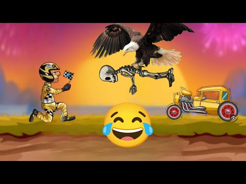 Hill climb racing 2 😅 luck best driving|| #hill_climb_racing_2 #funny