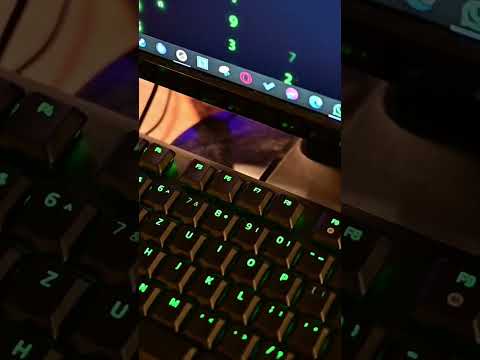 The Matrix Comes Alive on My Keyboard!