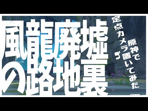 【原神】定点カメラin風龍廃墟の裏路地【弊ワットの日常】