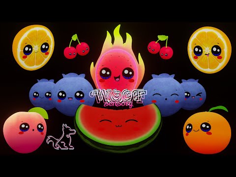 Fruity Commemoration! Dragonfruits, Blueberries and Fruit Friends Join Each Other For A Dance Party!