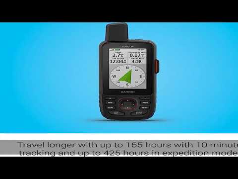 Garmin GPSMAP 67i Rugged GPS Handheld with inReach® Satellite Technology, Two-Way Messaging, Intera