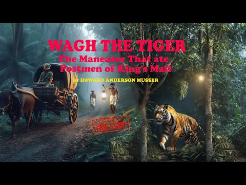 WAGH/BAGH THE TIGER  (THAT ATE 5 POST MEN OF KING'S MAIL) BY HOWARD ANDERSON MUSSER