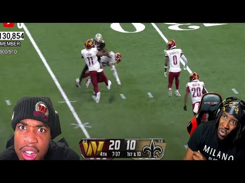 WE BITE DOWN! Reacting to JankyRondo "NOLA SHOWDOWN Commanders vs Saints | 2024 Week 15 Highlights