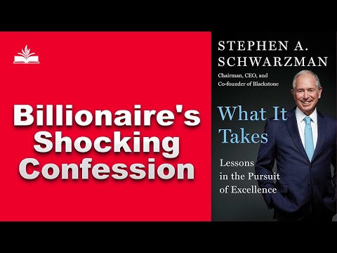 Billionaire's Shocking Confession: The Untold Story of Blackstone's Rise