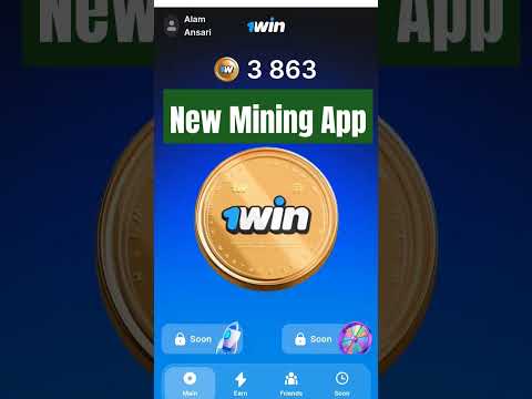 New mining App 2024 ! telegram new mining bot ! telegram mining bot 2024 ! 1win token mining