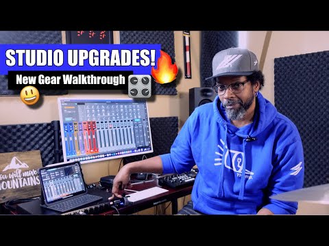 My Studio Upgrades! 🤩 - New Gear Walkthrough 🎛️