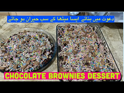 Dawat vlog chocolate brownies homemade Russian salit chicken karahi egg kofta