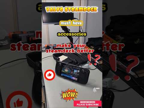 valve steamdeck LCD make it better with these accessories. watch this before buying...