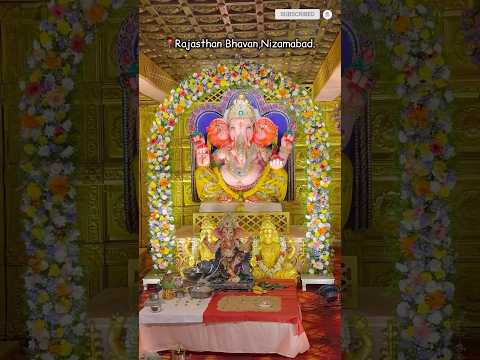 📍Rajasthan Bhavan Ganesh,Nizamabad-2024#youtube #youtubeshorts #video #shorts #shortvideo #ganpati